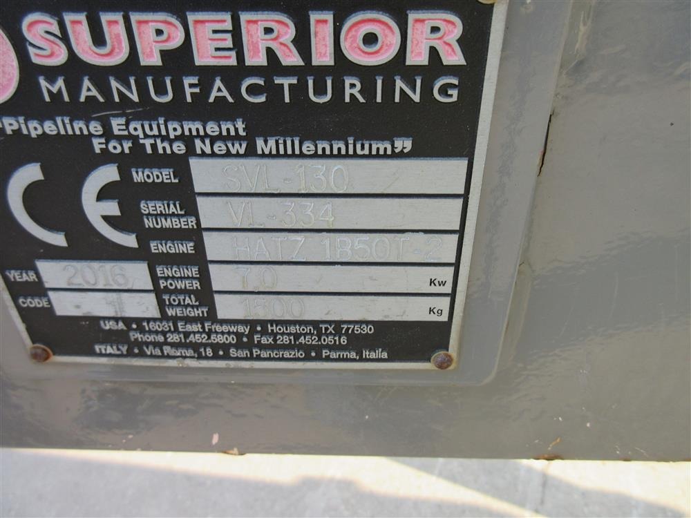 2015 Superior SVL-130 for Sale
