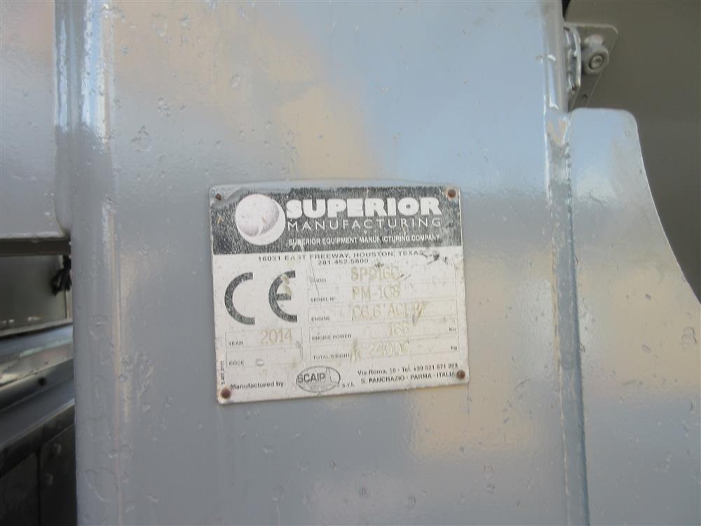 2014 Superior SPD 160 for Sale