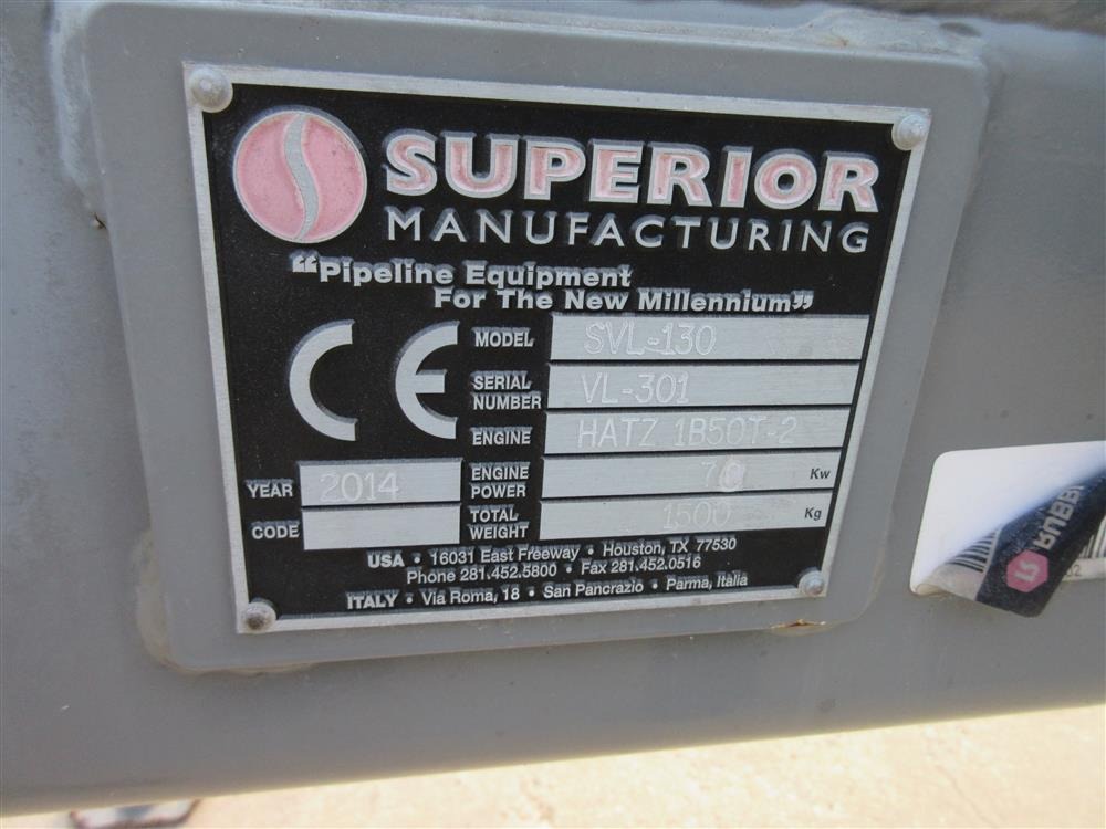 2014 Superior SVL-130 for Sale