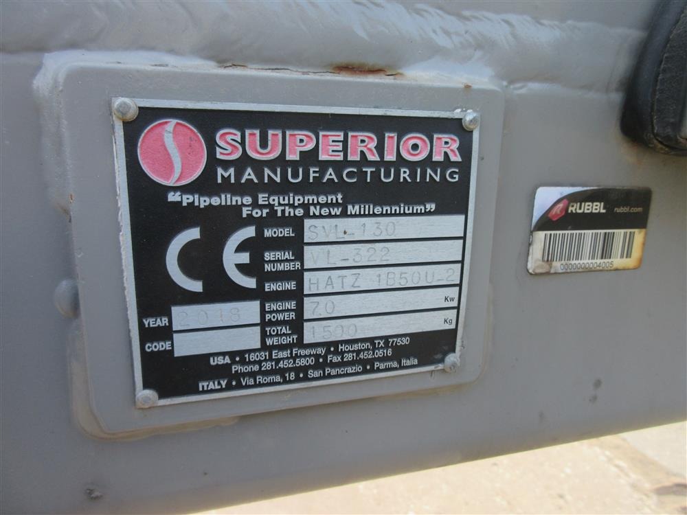 2015 Superior SVL-130 for Sale