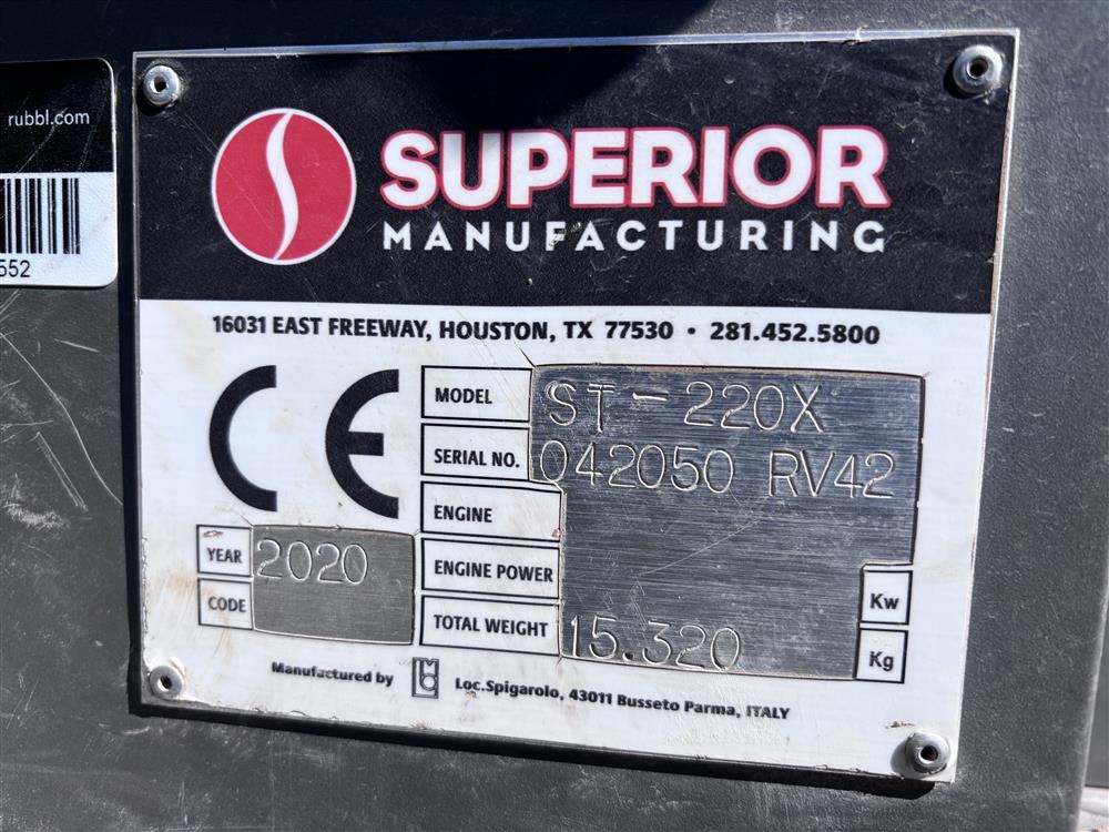 2020 Superior ST220X for Sale