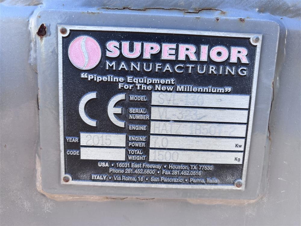2015 Superior SVL-130 for Sale