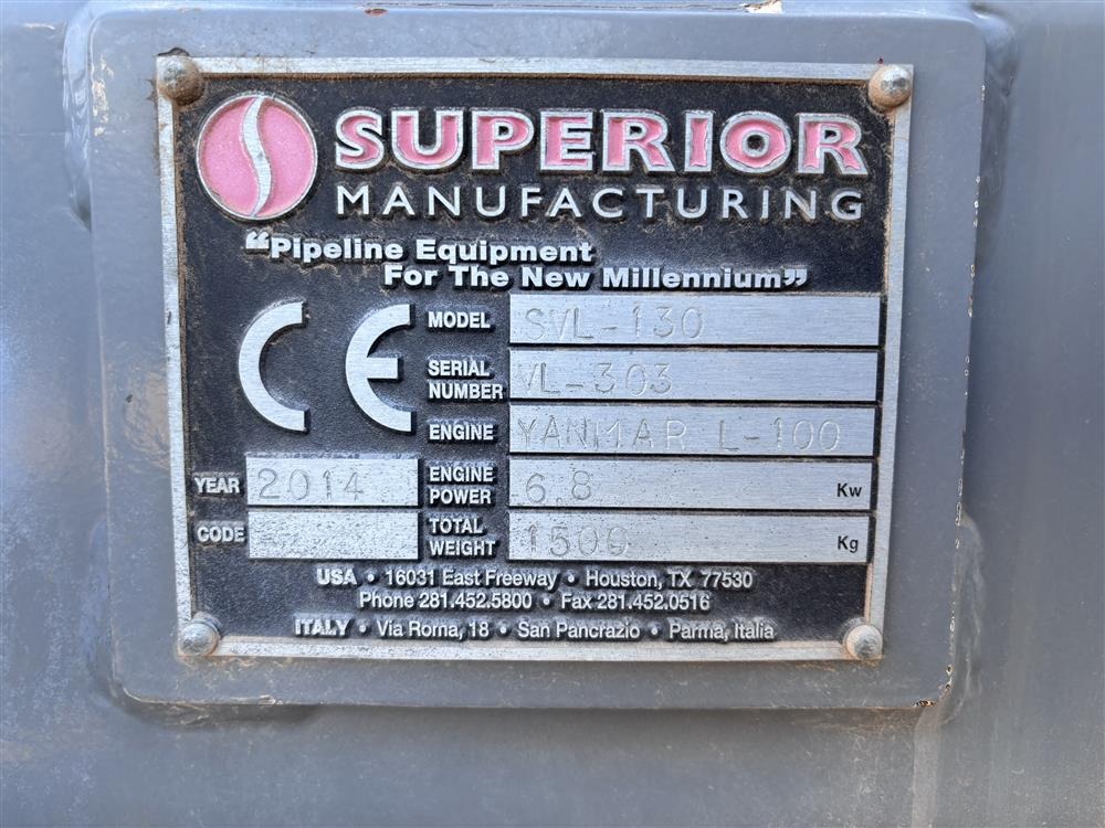2014 Superior SVL-130 for Sale