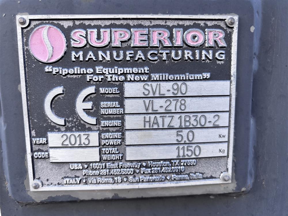2013 Superior SVL-90 for Sale