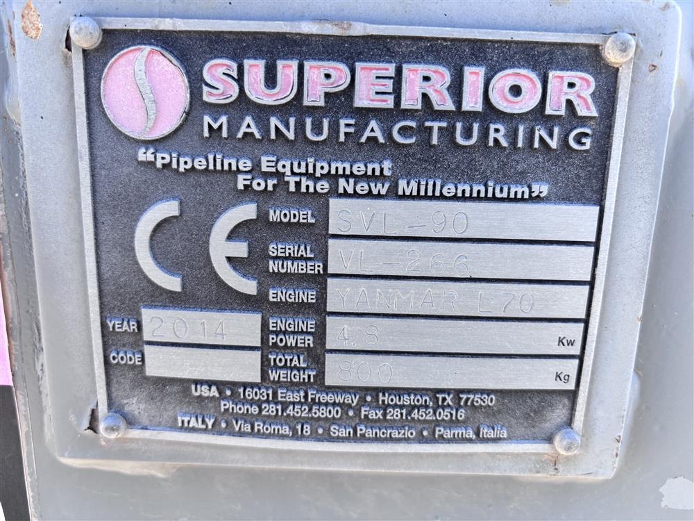 2014 Superior SVL-90 for Sale
