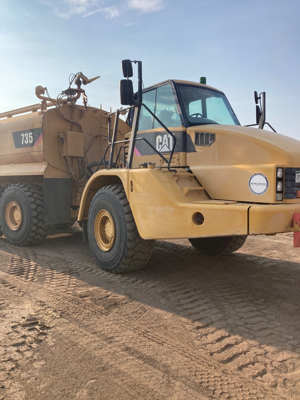 2007 Caterpillar 735 WT for Sale