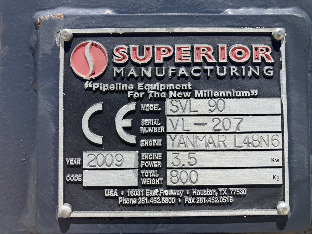 2009 Superior SVL-90 for Sale