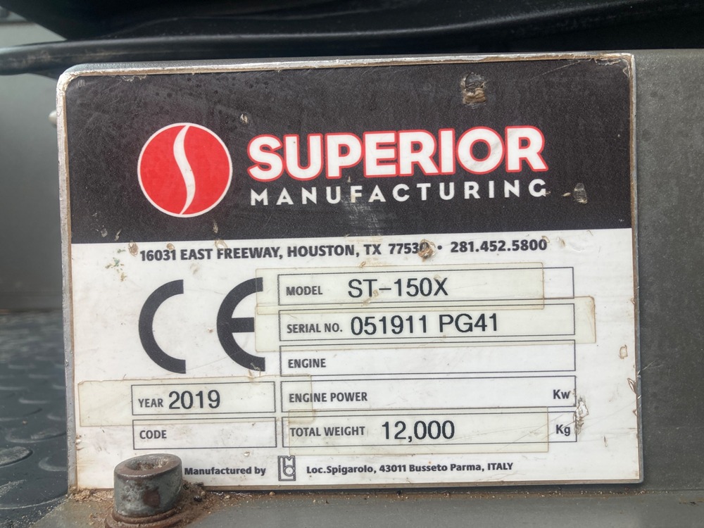2019 Superior ST150X for Sale