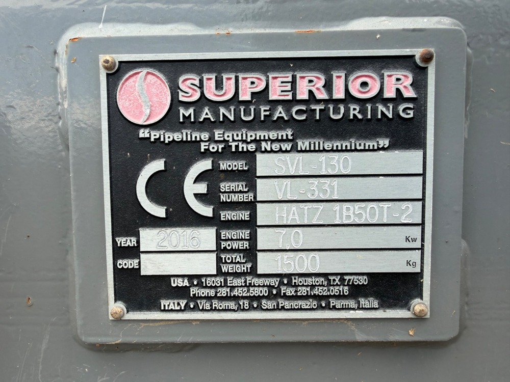 2015 Superior SVL-130 for Sale