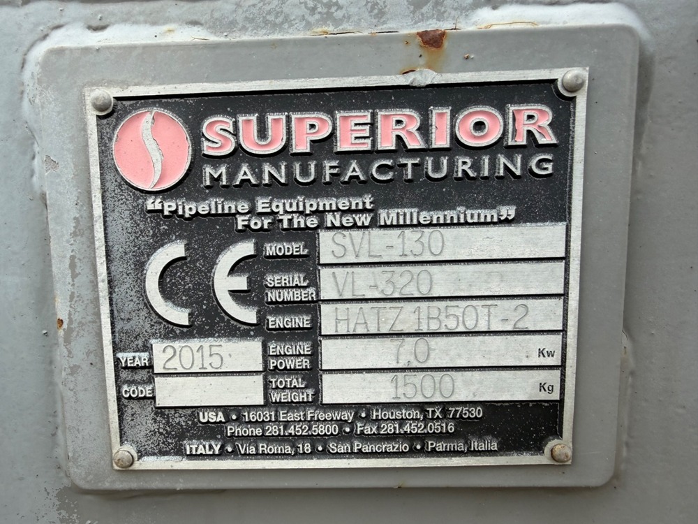 2015 Superior SVL-130 for Sale