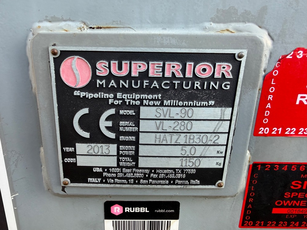 2013 Superior SVL-90 for Sale