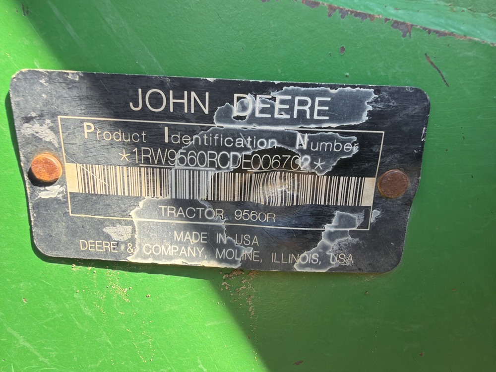 2013 Deere 9560R for Sale
