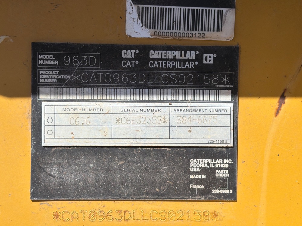 2014 Caterpillar 963D for Sale