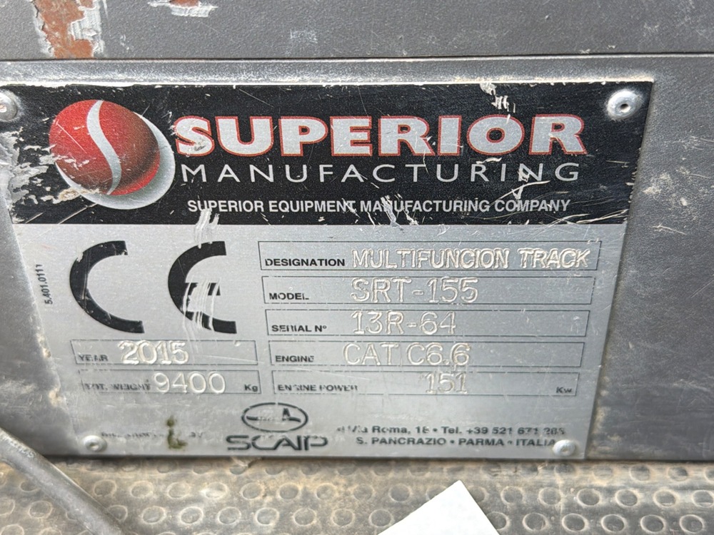2015 Superior SRT-155 for Sale