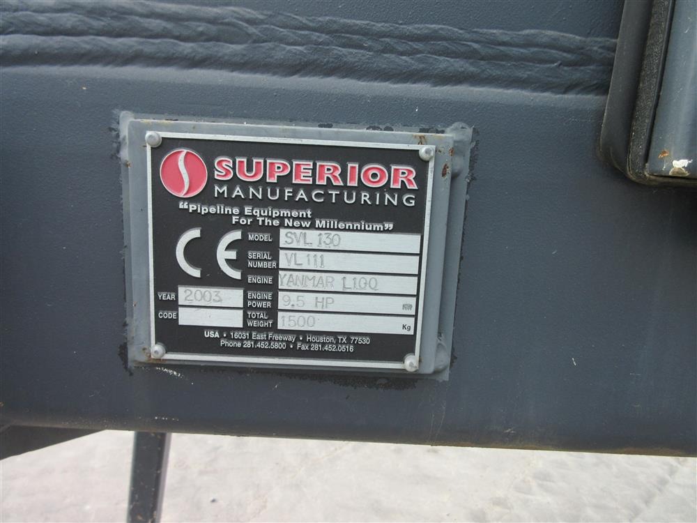 2004 Superior SVL-130 for Sale