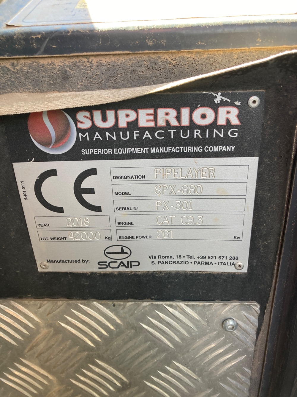 2018 Superior SPX-660 for Sale