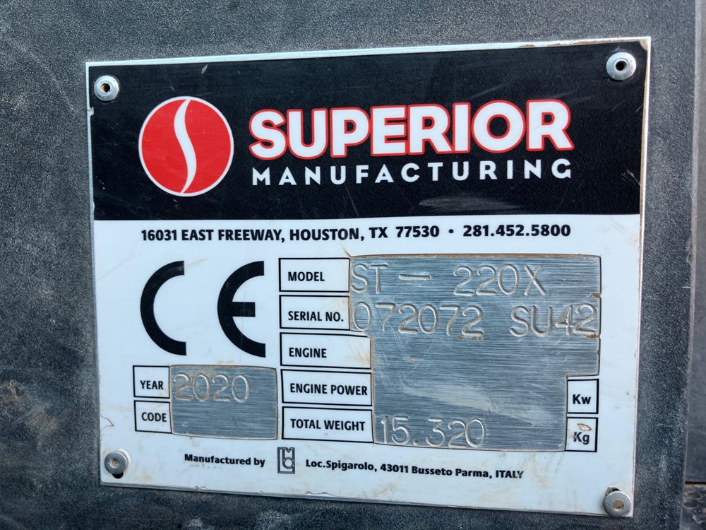 2020 Superior ST220X for Sale