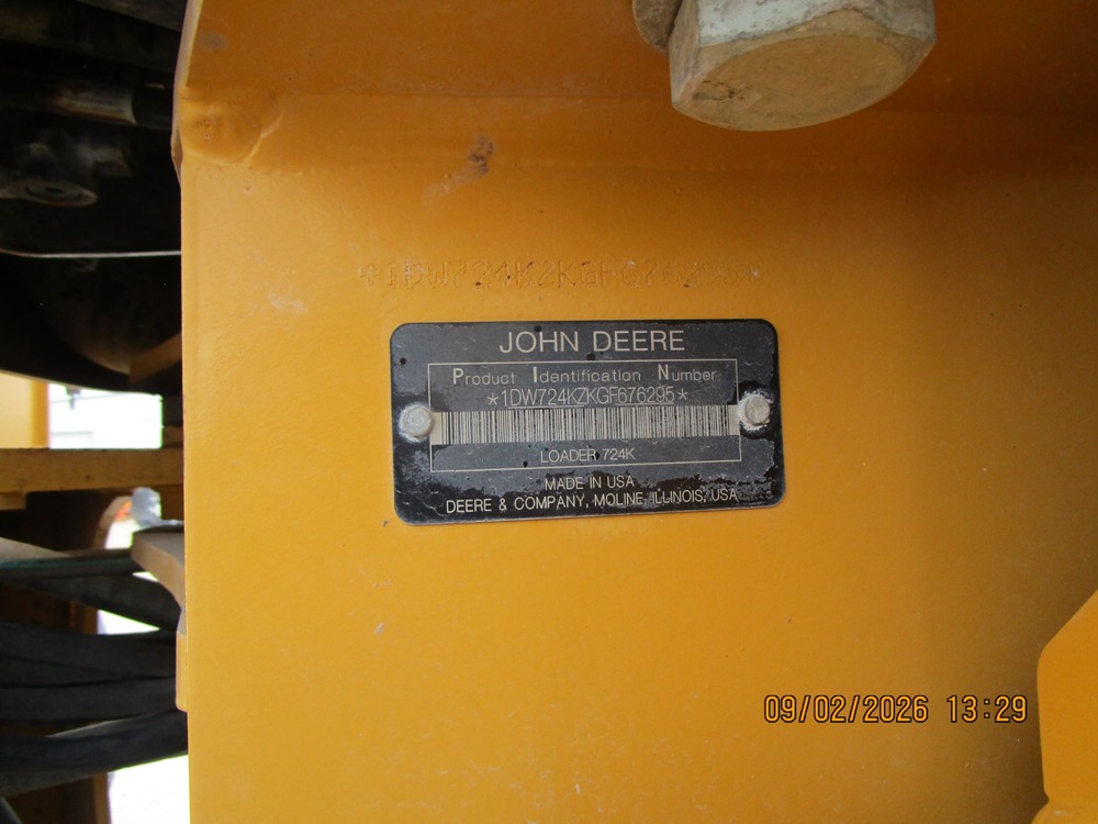 2016 Deere 724K for Sale